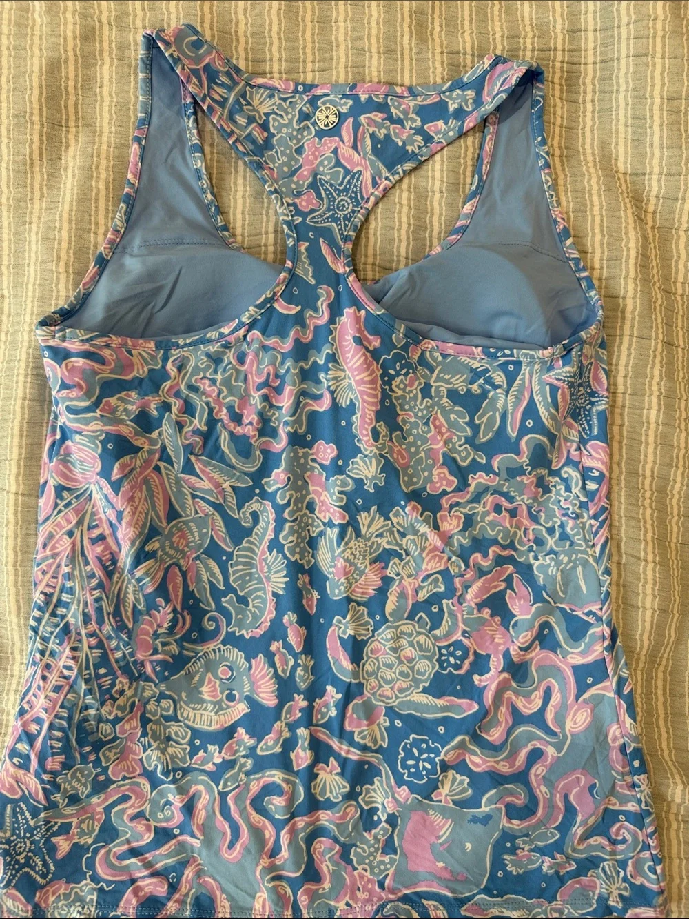 Lilly Pulitzer UPF50 Luxletic Taye Skort w/ matching Tank Top (Both Size S) - Picture 8 of 9